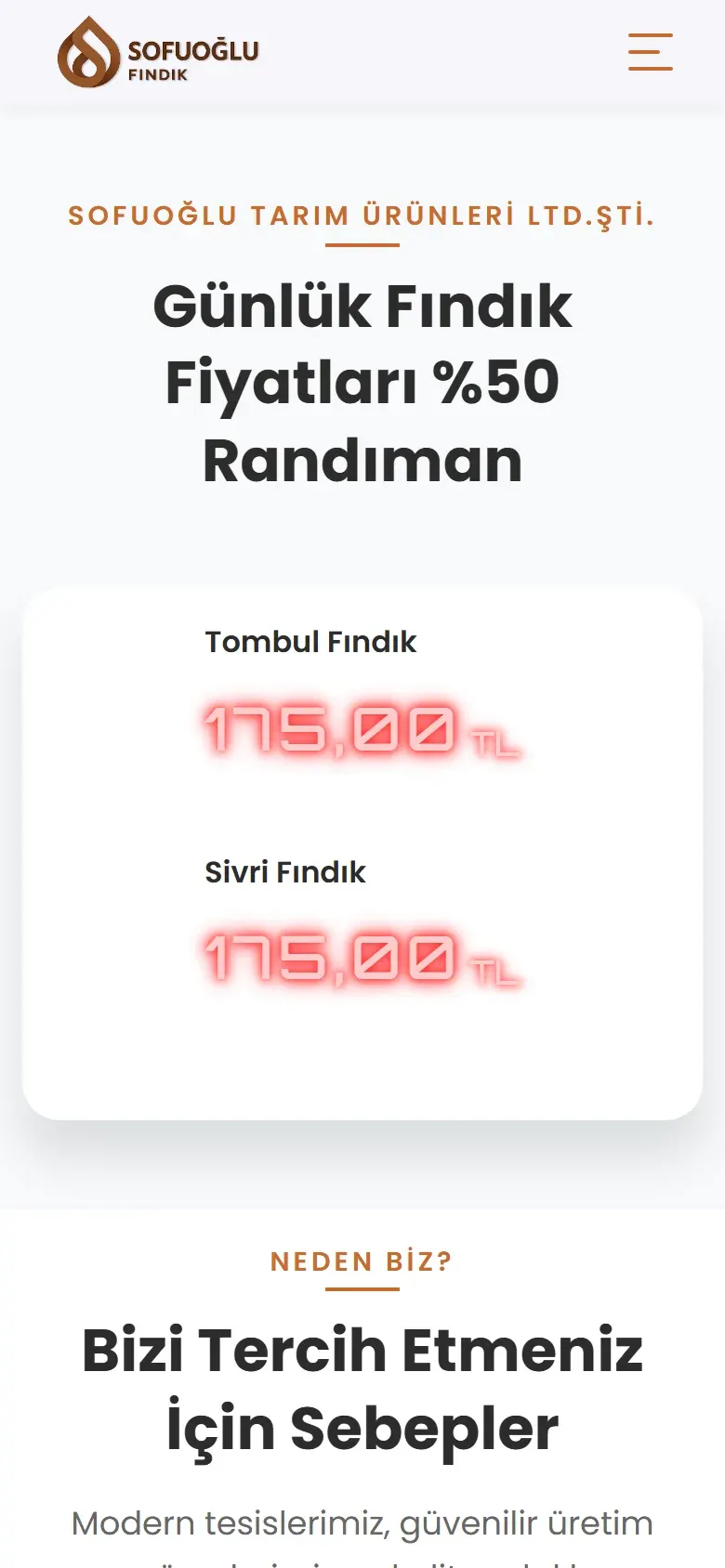 Sofuoğlu Fındık